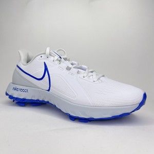 Nike Mens React Infinity Pro White Racer Blue Golf Shoes Size 9.5 CT6620-125